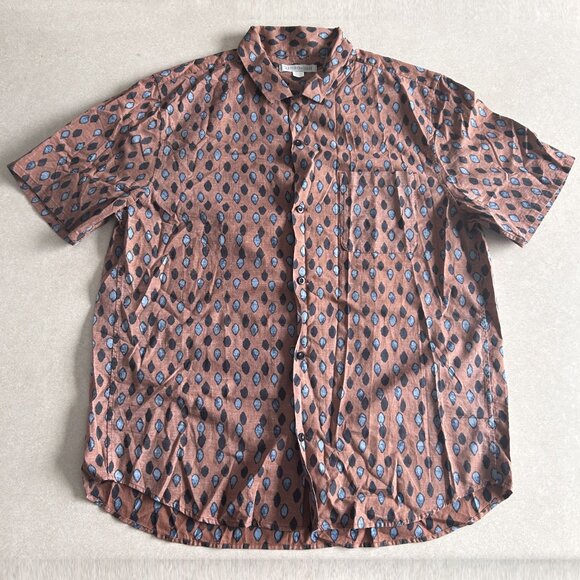 Outerknown BBQ Shirt in Sepia Watermark ASO John B Outer Banks - Picture 2 of 6